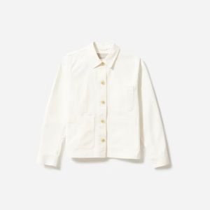 Everlane chore jacket in bone